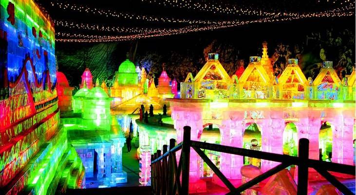 Beijing ice lantern festival