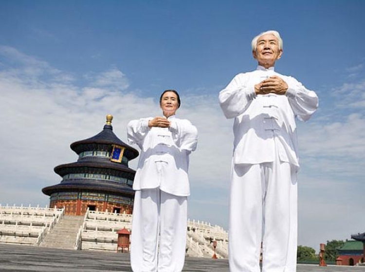 taiji in temple of heaven