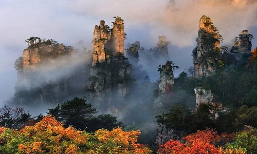 Tianzi-Mountain