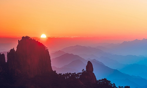 Sunrise-Huangshan