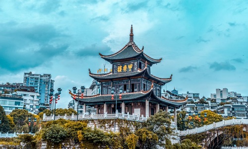 Jiaxiu-Tower-Guizhou Jiaxiu-Tower-Guizhou