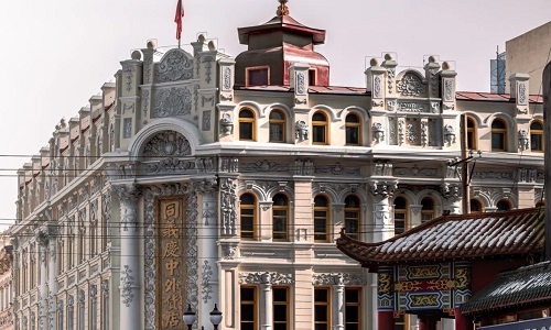 Chinese-Baroque-Street-Harbin Chinese-Baroque-Street-Harbin