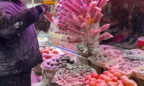 Snow-Rhyme-Street-Harbin Snow-Rhyme-Street-Harbin