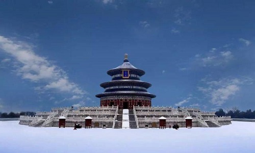 Snowy-Tiantan-Beijing Snowy-Tiantan-Beijing